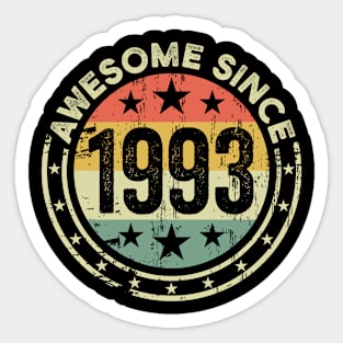 Awesome Since 1993 - 30th Birthday Sticker